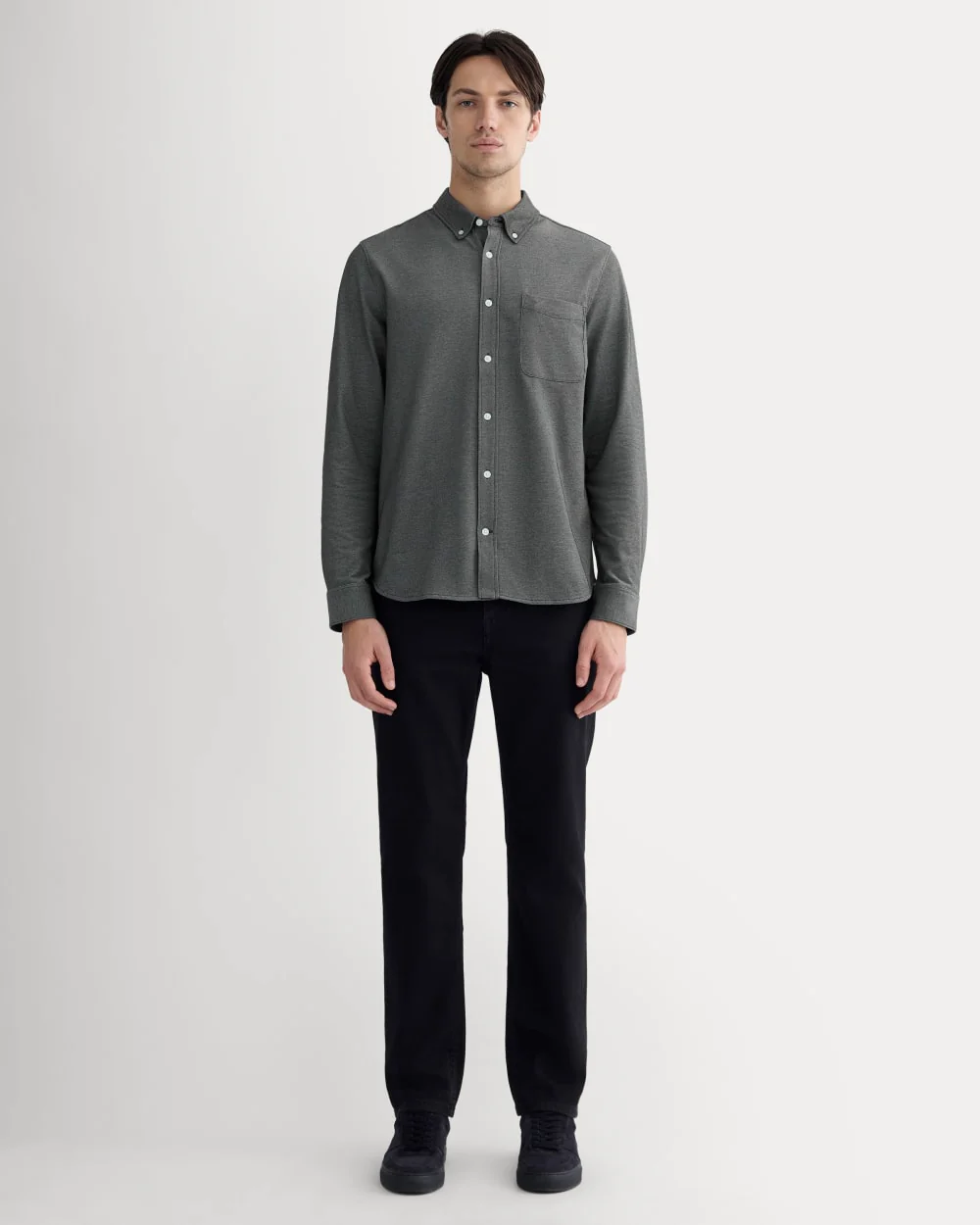 Startupshirt | Svart chambray