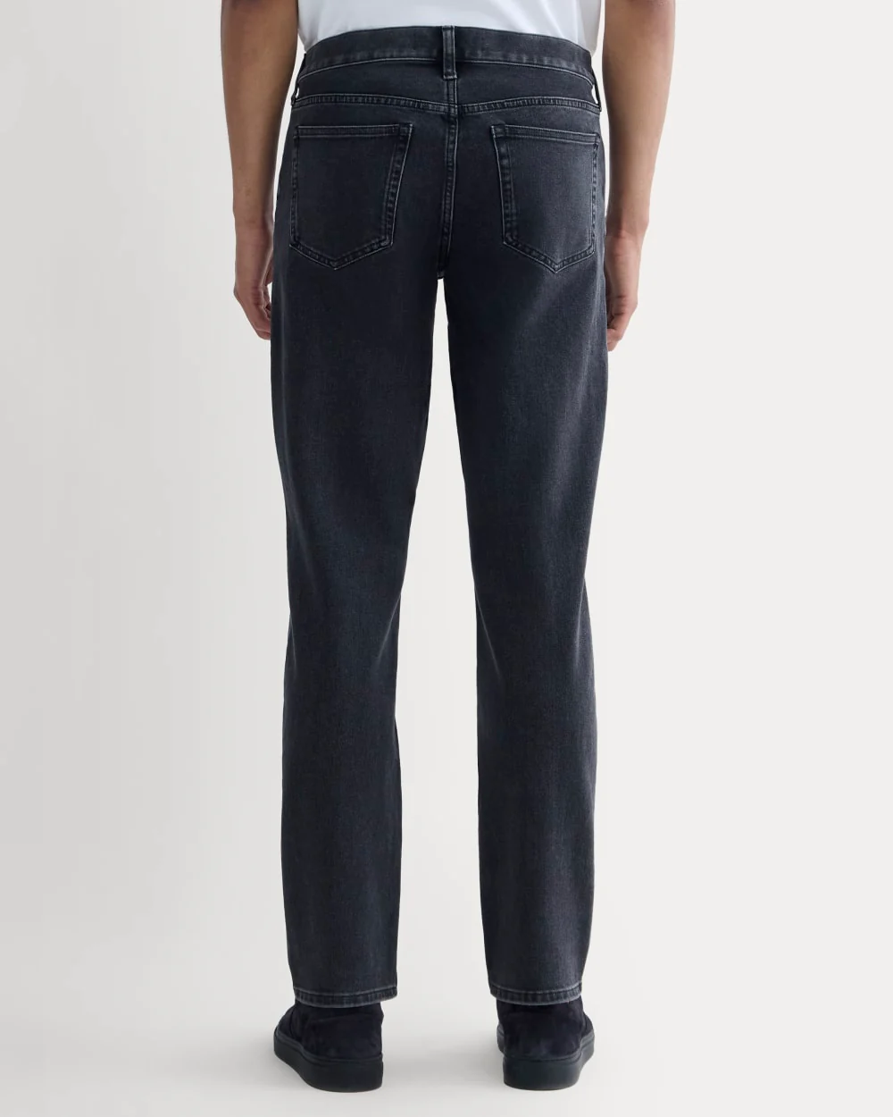 The Athletic 4-Way Stretch Organic Jean | Uniform | Våt svart