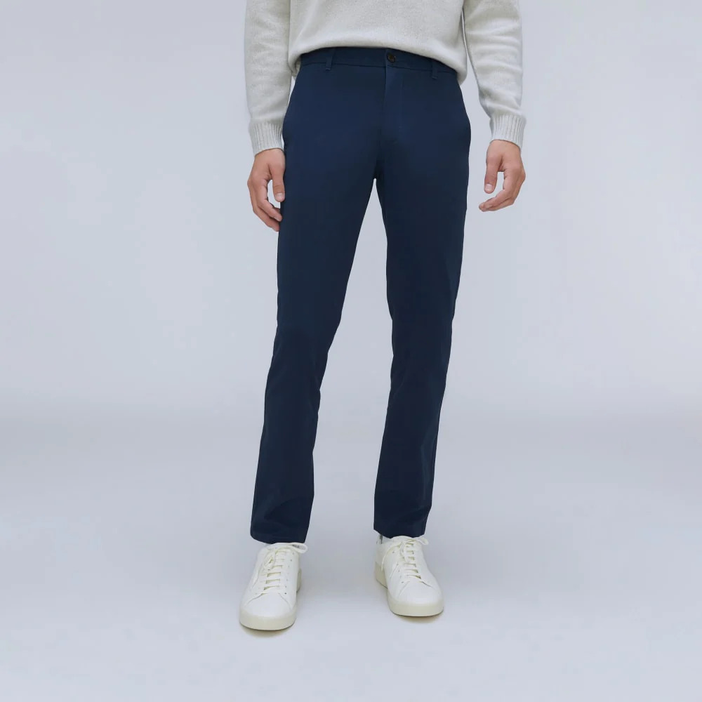 Raklinjig prestandachino | Uniform | Djup blå | Rak