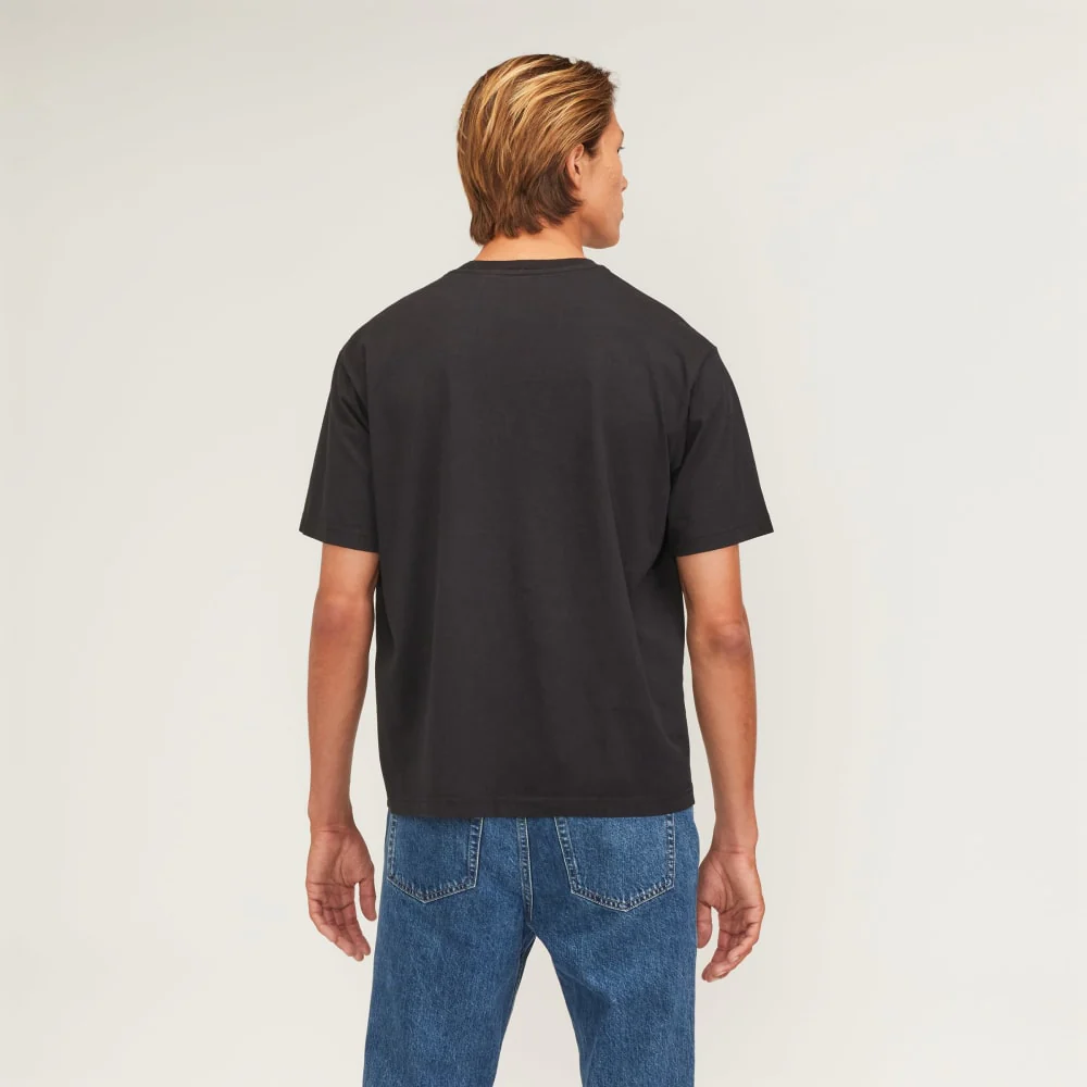 Premium-viktad slapp crew | Uniform | Svart