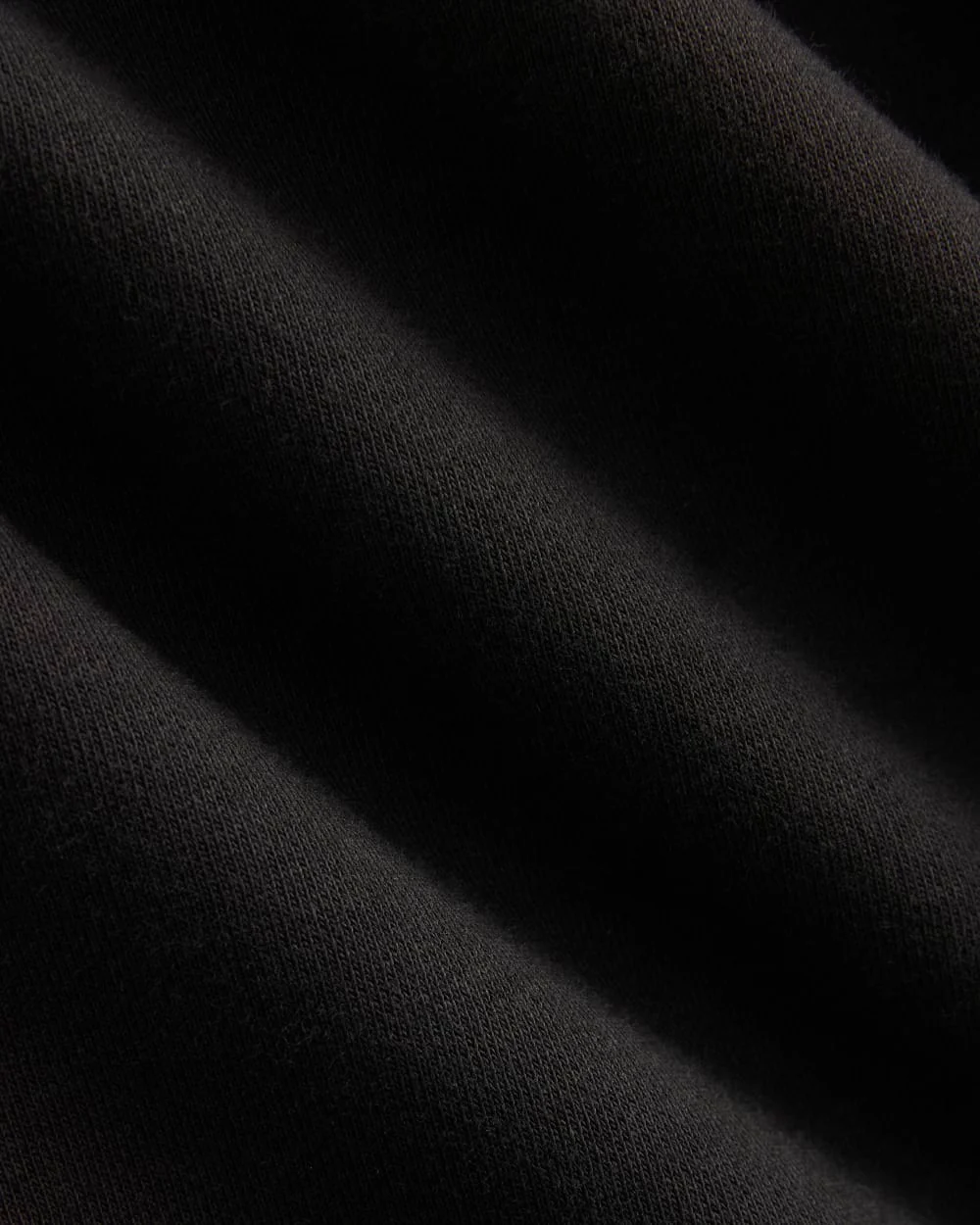 Luxe Fleece Stor Stövle Full-Zip-Hoodie | Svart