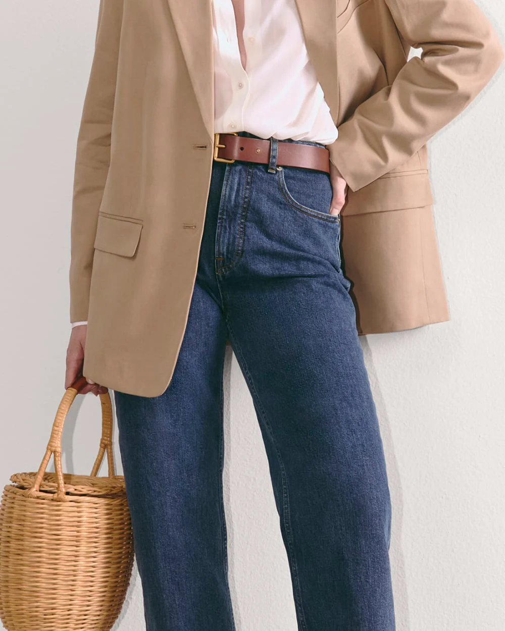 The Way-High® Hourglass Jeans | Vintage Indigo | 27 1/2" inklämning