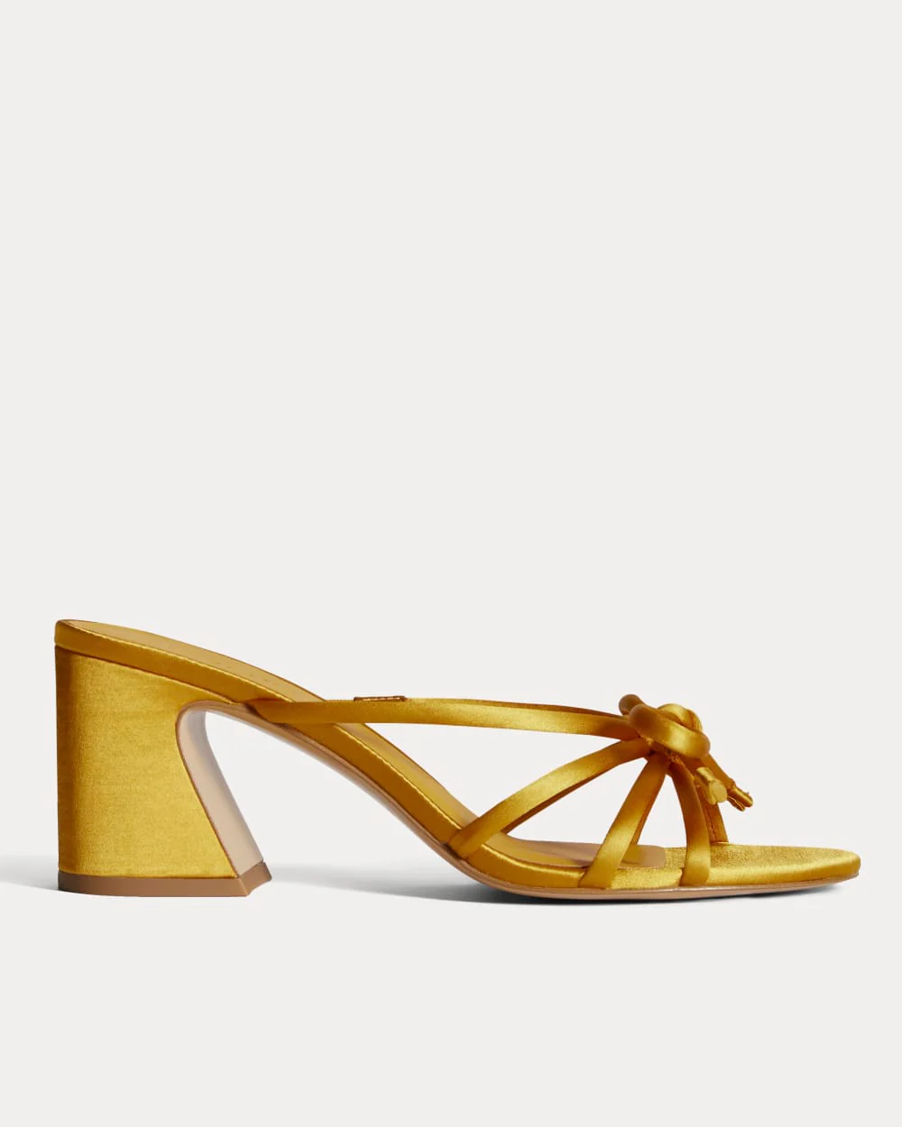 Bågklack | Guld Sol Satin