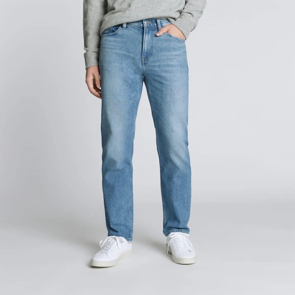 De klassiska raka jeans | Klassisk blå