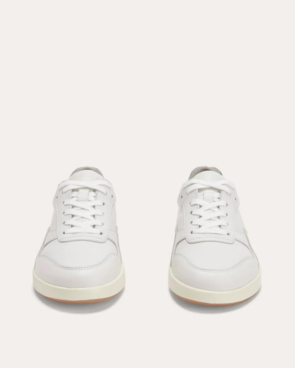 The Court Sneaker | Vit / Gräsgrön / Pergament