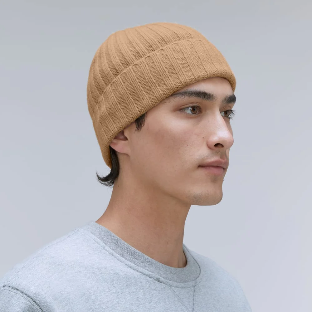Cashmere-hatt | Ljus kamel