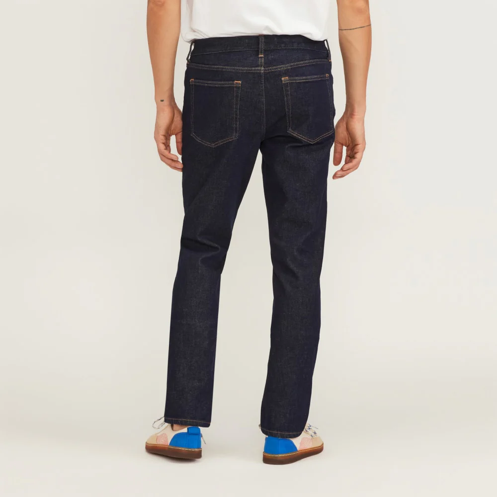 The Skinny 4-Way Stretch Organic Jean | Uniform | Mörk indigo