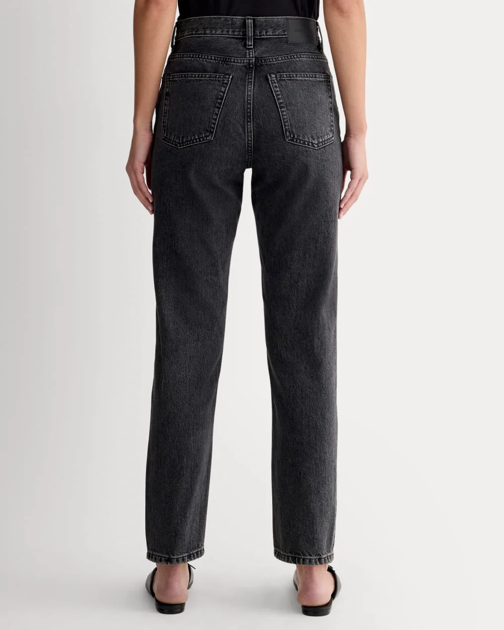 ’90-talets Cheeky®-jeans | Våt svart | 72,4 cm inklämning