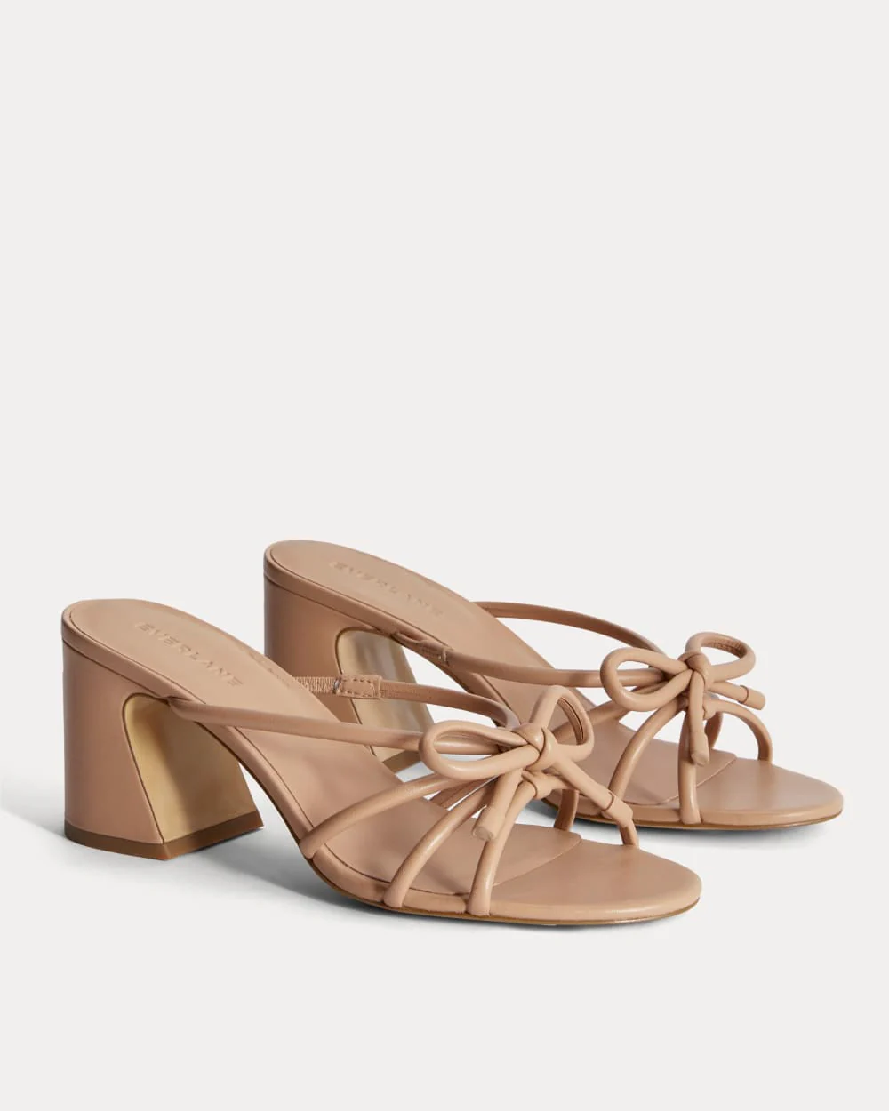 Bow Heel | Blush Tan