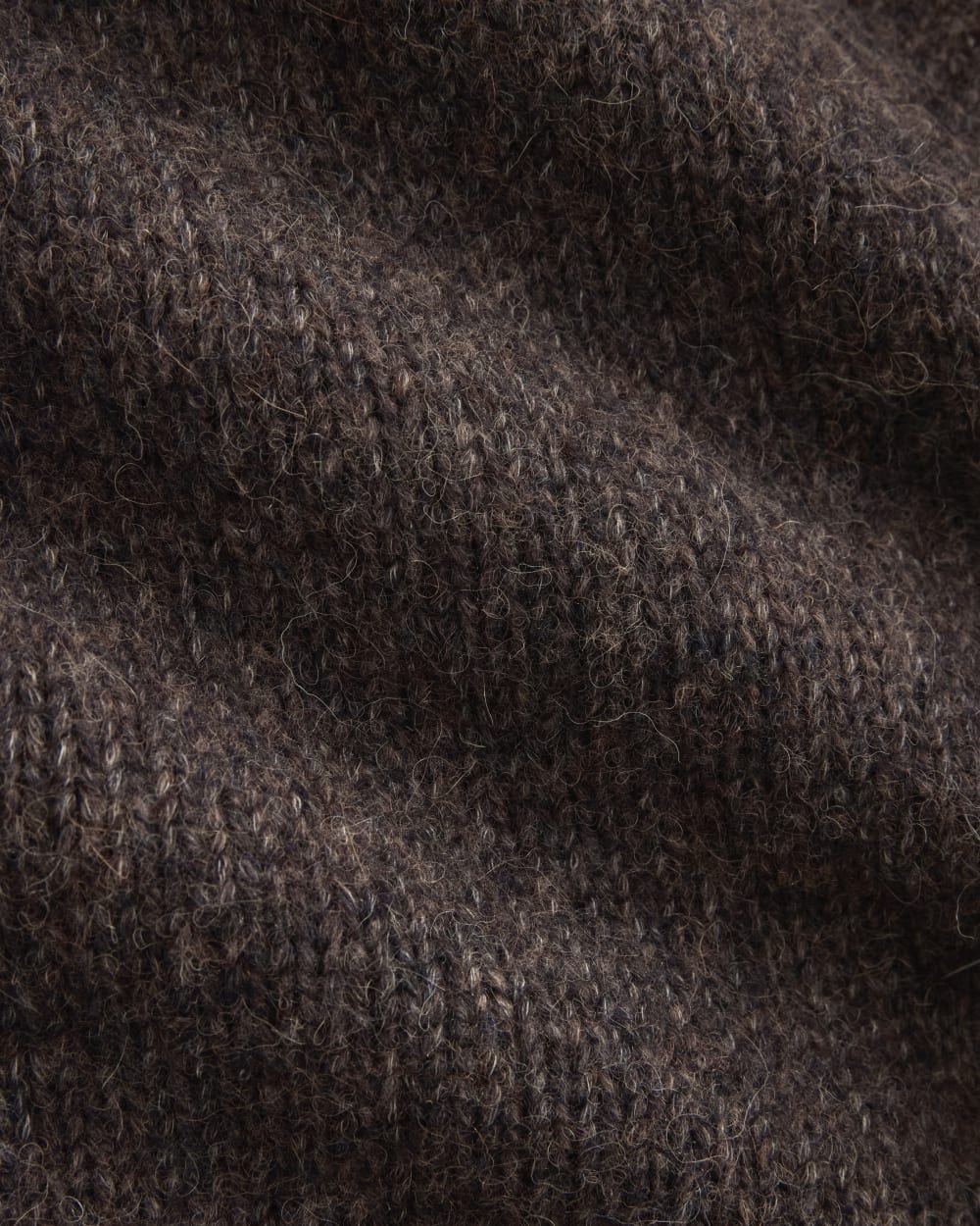 Den molnsläppta cardigan | Gråbrun