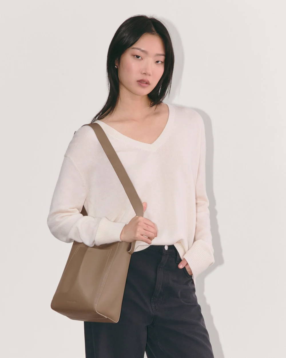 Mini Studio-tas | Porcini Taupe