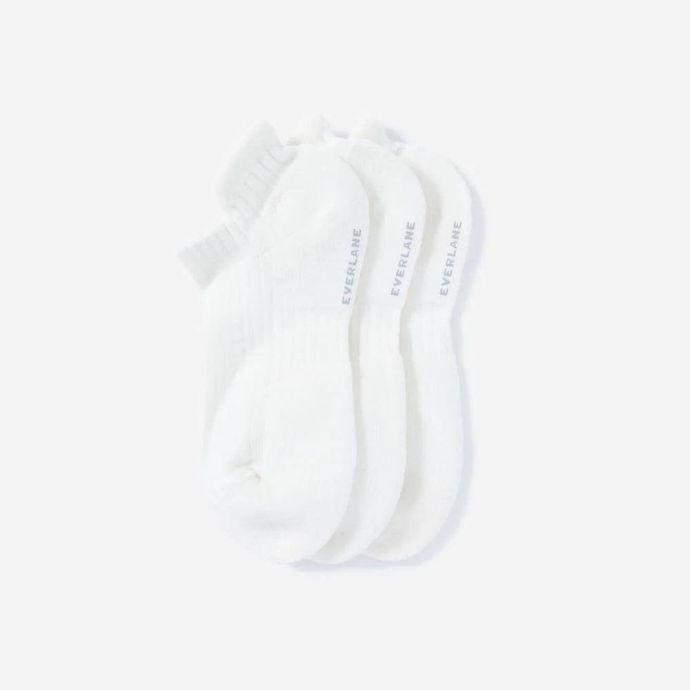 Organisk bomullsnässok 3-pack | Vit