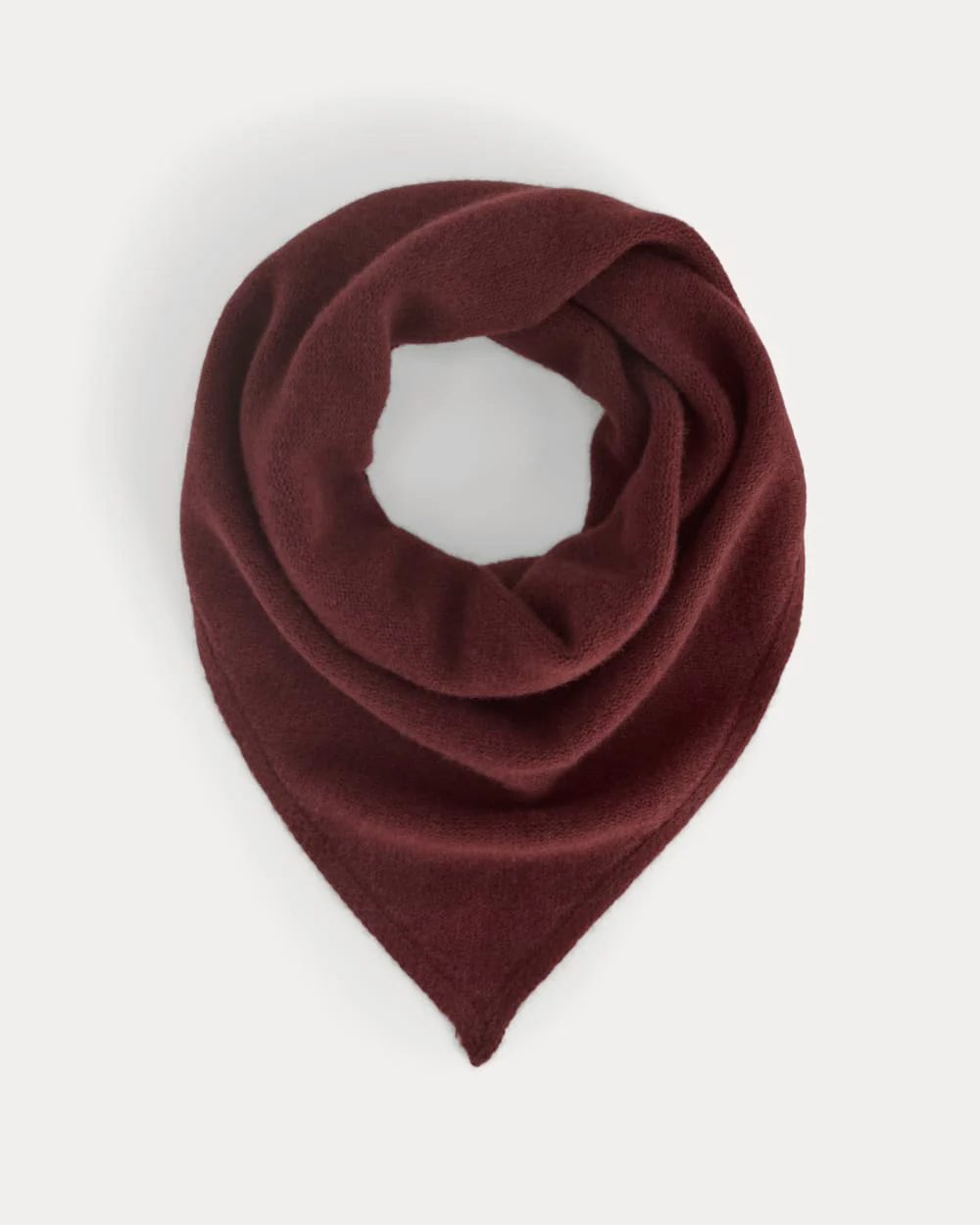 Cashmere Lovergirl stor slöja | Burgund