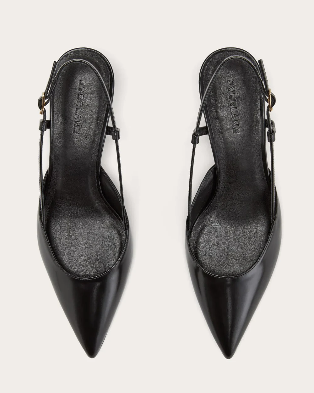The Studio Slingback High Heel | Svart