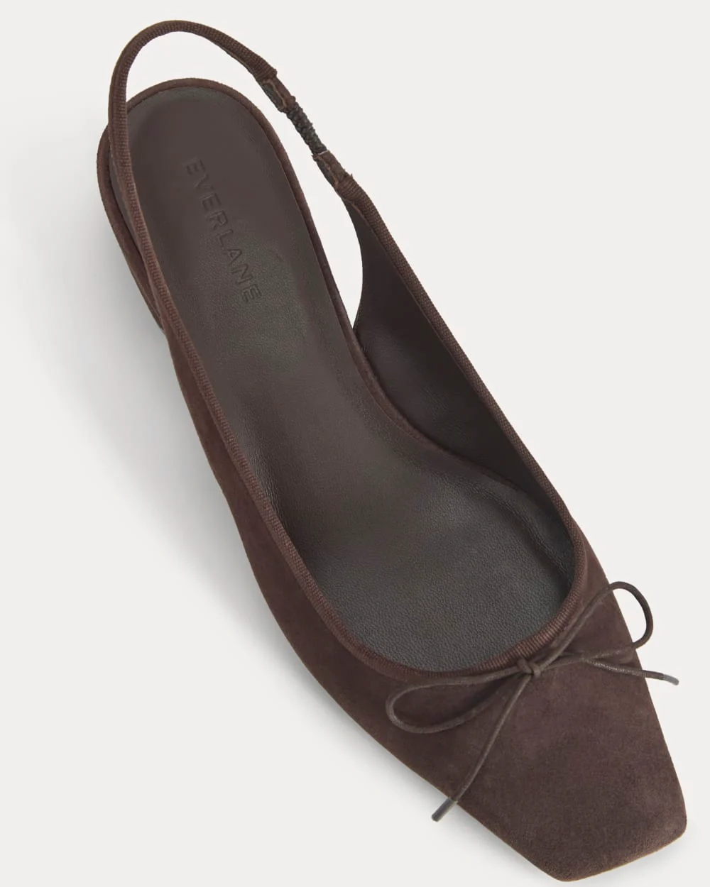 Ballet Slingbackhöjd | Mörk choklad