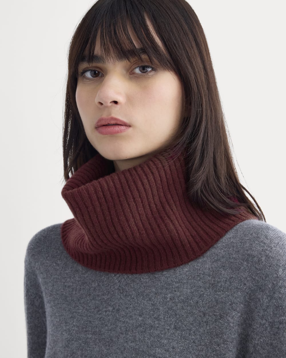 Kashmir snood | Burgund