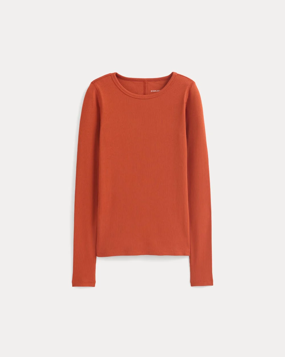 The Luxe Rib Long-Sleeve Crew | Rost