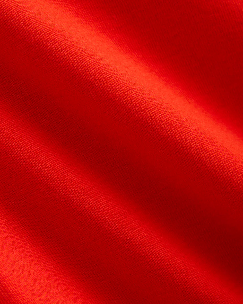 RetroSoft Cotton Crew | Flammande röd