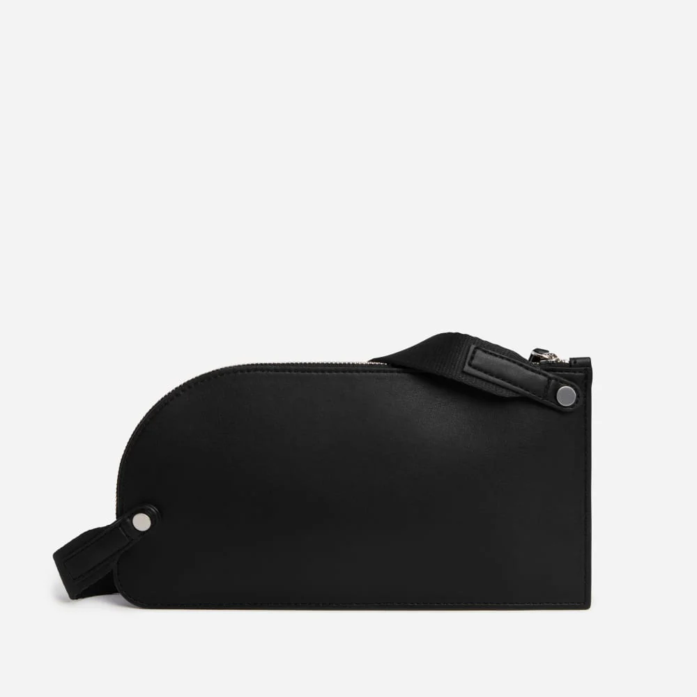 Cactusläder Slingbag | Svart