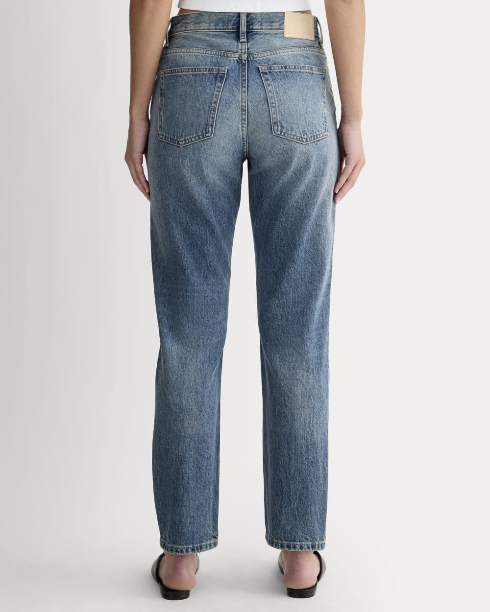 ’90-talets Cheeky®-jeans | Vintage mittelblå | 72,4 cm inklämning