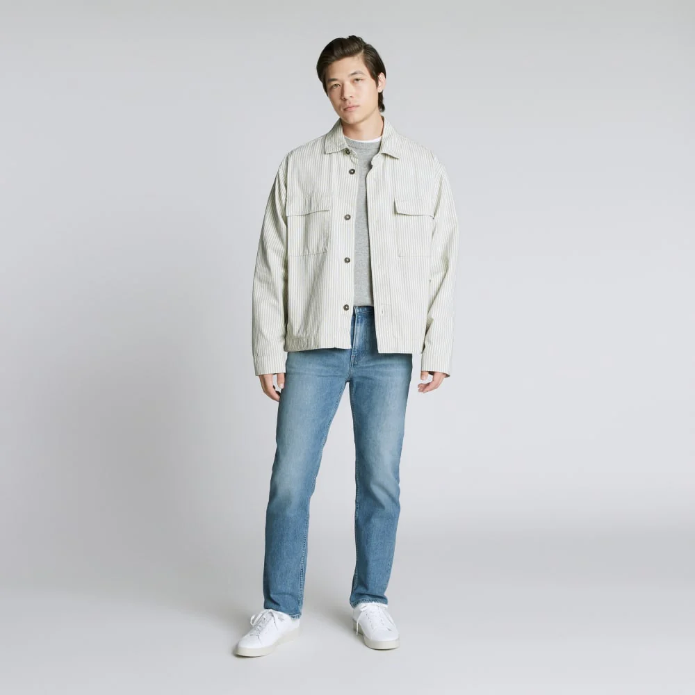 De klassiska raka jeans | Klassisk blå