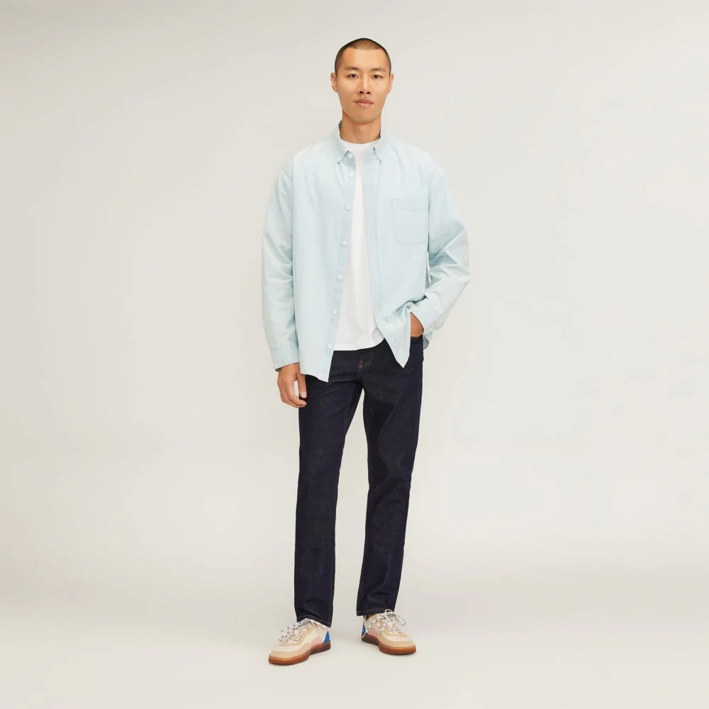 The Skinny 4-Way Stretch Organic Jean | Uniform | Mörk indigo