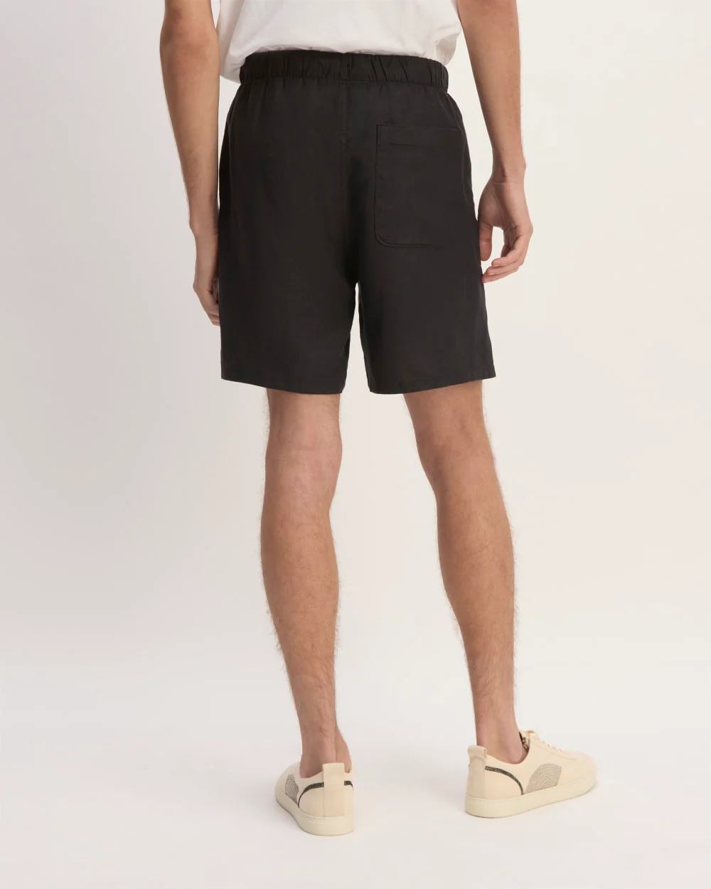 Linen Easy Short | Svart