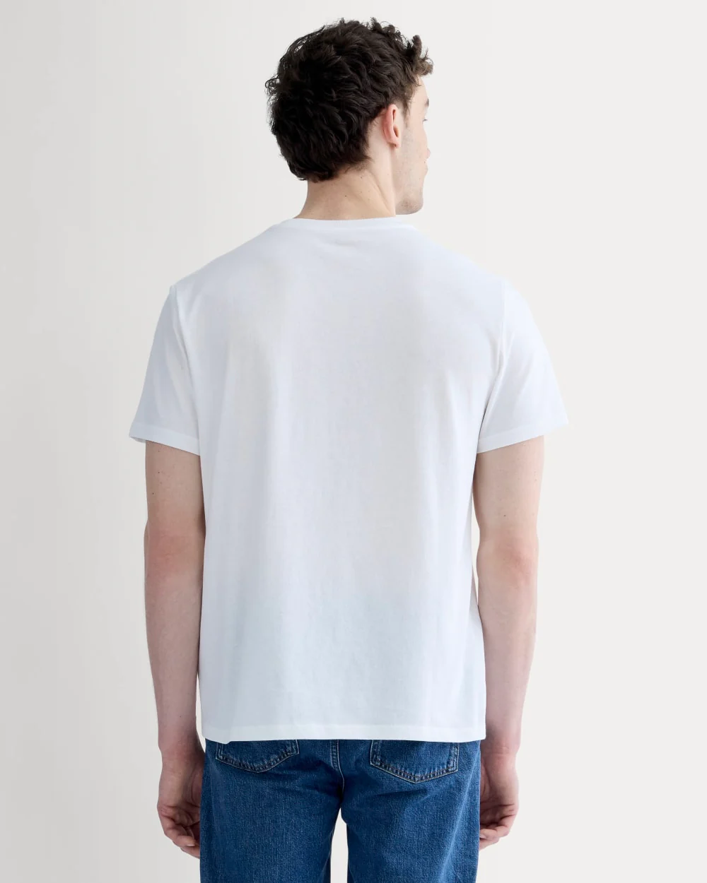 Premium-viktad crew | Uniform | Vitt