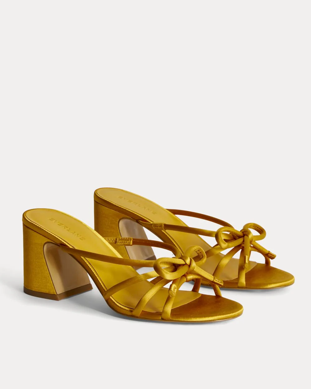 Bågklack | Guld Sol Satin