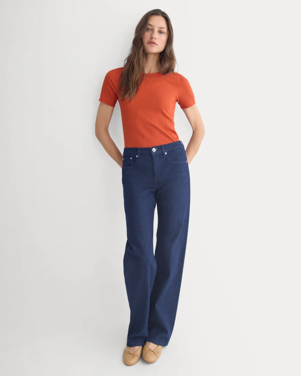 The Luxe Rib Crew | Rost