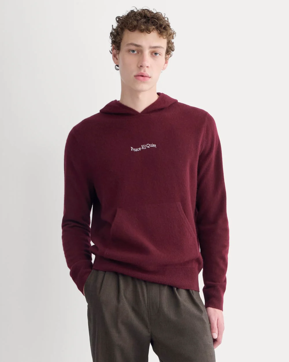 Everlane x Peace & Quiet Cashmere-hud | Vin