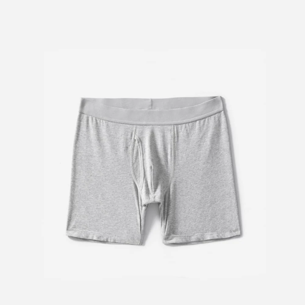 Supima® längre boxerbrief | Uniform | Grågrå